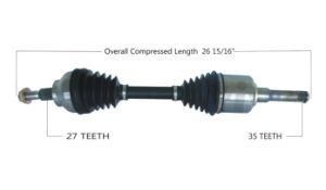 Aluminium C.V. Joint CV6z3b436ap Voorste linkse asas voor Ford Escape 2013 2017